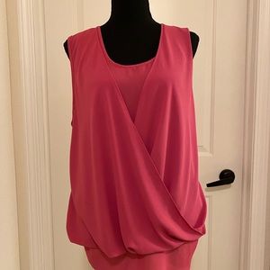 Karen Kane Essential Draped Dress Tank Sz S